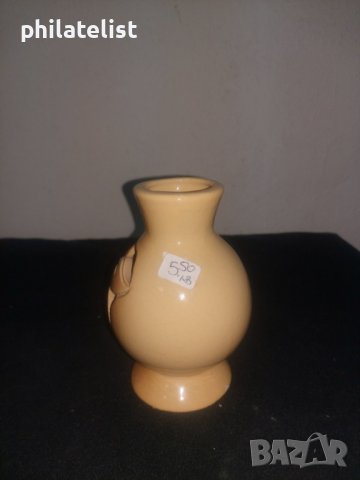 Малка декоративна керамична ваза #1, снимка 2 - Вази - 40833234