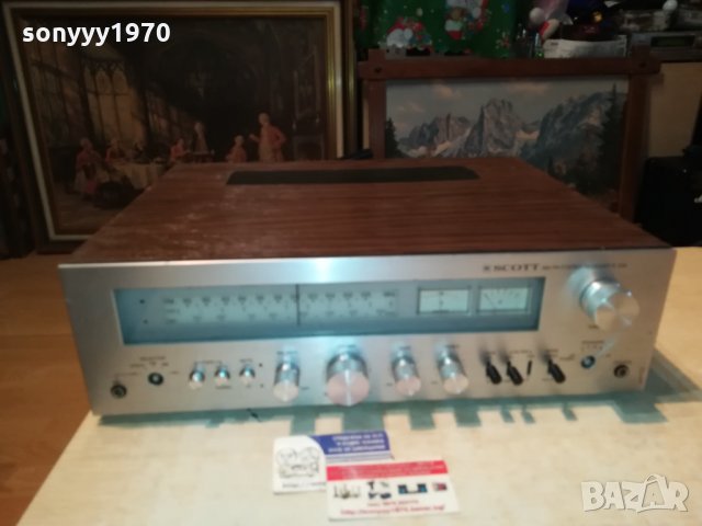 SCOTT RECEIVER USA 1612211335, снимка 2 - Ресийвъри, усилватели, смесителни пултове - 35159705