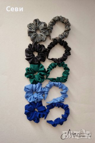 Скрънчи плюс диадема , снимка 3 - Аксесоари за коса - 35525710