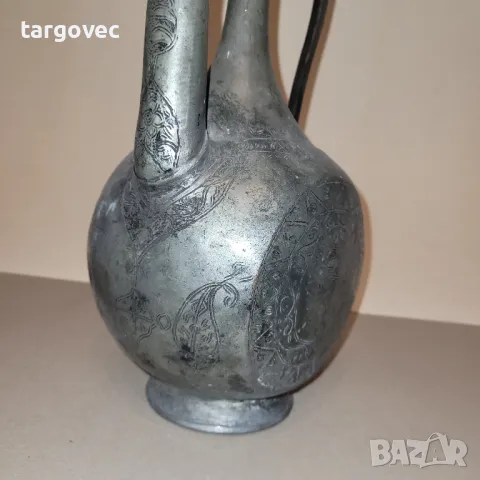 уникално красив старинен османски ибрик, снимка 5 - Антикварни и старинни предмети - 47403048