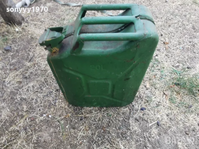 20L МЕТАЛНА СТАРА ТУБА ОТ СОЦА 2309261736L2, снимка 4 - Аксесоари и консумативи - 56199690