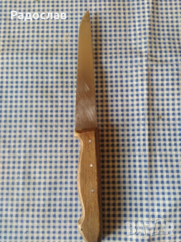 стар касапски нож, снимка 2 - Прибори за хранене, готвене и сервиране - 52836170