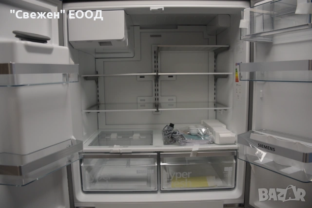 Голям хладилник Side by Side FrenchDoor Siemens KF96DPXEA iQ700, ледогенератор, Total Nofrost, снимка 6 - Хладилници - 53335287