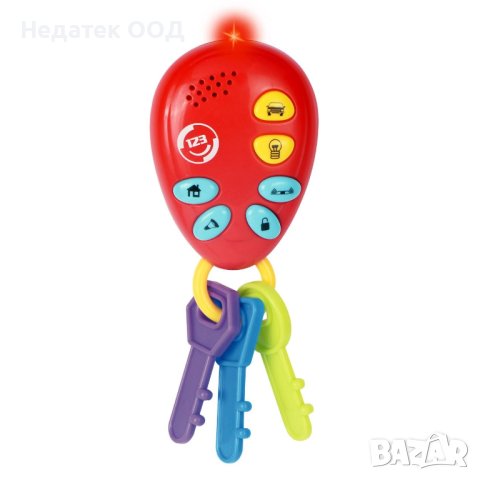 Музикална играчка, Ключове с дистанционно за кола