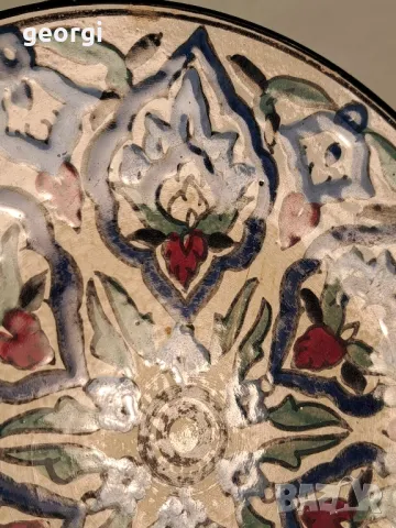 голяма декоративна керамична чиния за стена 23/2, снимка 4 - Декорация за дома - 49309290