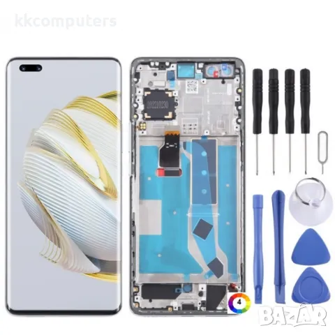 LCD Дисплей и Тъч Скрийн с рамка за Huawei Nova 10 Pro, снимка 4 - Резервни части за телефони - 47579878