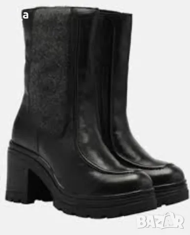 Боти Salamander 38 номер, естествена кожа, снимка 4 - Дамски боти - 49026327