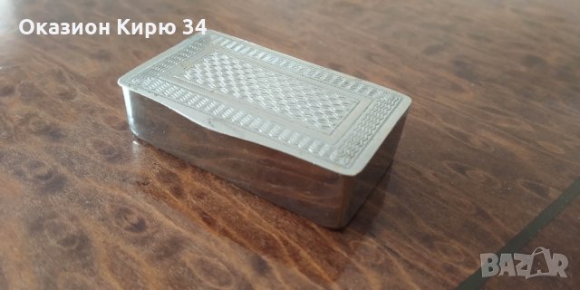 Стоманена кутийка за бижута, снимка 2 - Антикварни и старинни предмети - 31514007