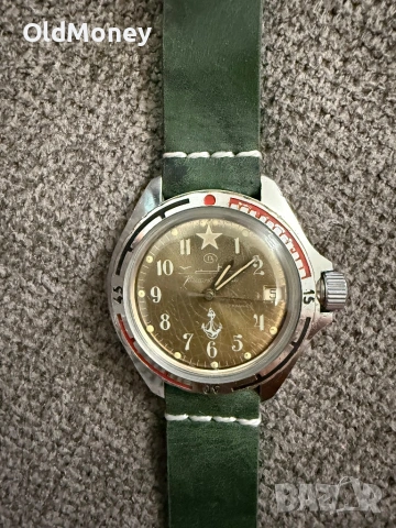 Съветски ретро командирски колекционерски часовник Восток , Vostok , снимка 2 - Мъжки - 53156357