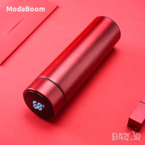 Термос с интелигентна система за измерване на топлината, снимка 14 - Термоси - 48504542