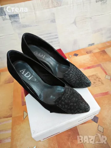 Обувки Adi естествен велур 39, снимка 4 - Дамски обувки на ток - 47403663