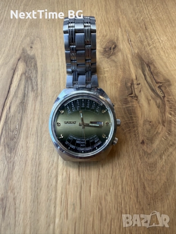 orient automatic Calendar мъжки механичен часовник (колеж) , снимка 4 - Мъжки - 56254748