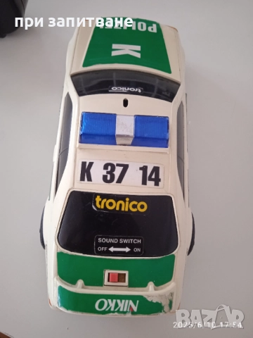 Стара играчки, R/C кола Ferrari F50 Police Highway Patrol и Mercedes 600 sec, Nikko R/C, снимка 11 - Колекции - 44797379