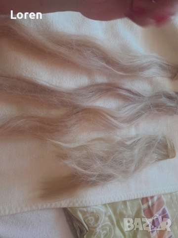 Подарявам!Кичури руса коса, снимка 5 - Аксесоари за коса - 51624136