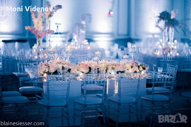 Прозрачни столове Шивари под наем за сватби и събития , снимка 3 - Други - 53168238