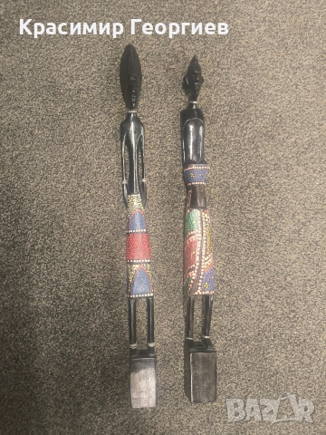 Африкански дървени статуетки 