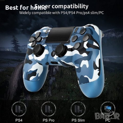 Контролер/ геймпад/ джойстик безжичен за PC/PS4, снимка 9 - Аксесоари - 40137119