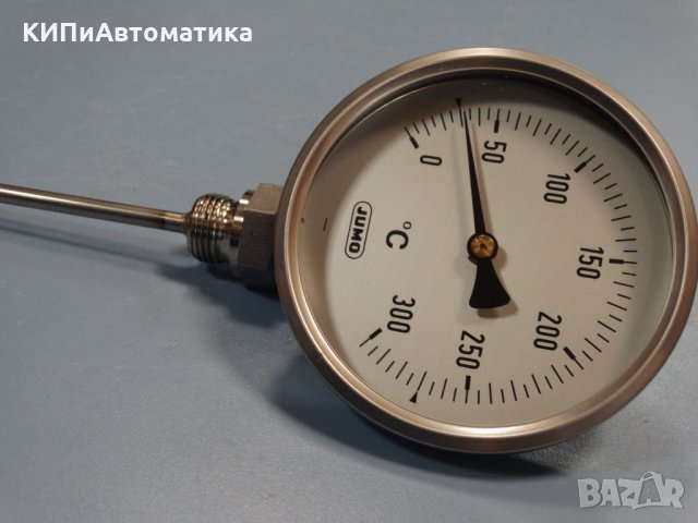 биметален термометър JUMO ф100mm, 0-300°C, снимка 9 - Резервни части за машини - 34452509