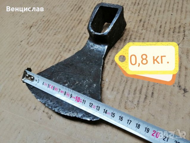 Стара Кована Мотичка / 0,8 кг. / НОМЕР 5., снимка 6 - Градински инструменти - 38330170