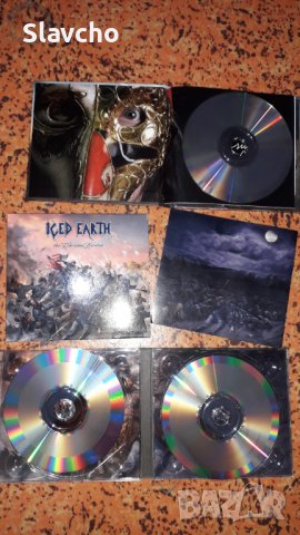 Компакт диск на -  ICED EARTH - GLORIOUS BURDEN , снимка 4 - CD дискове - 38117317