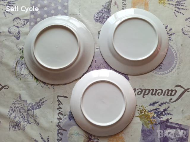 ✅ПЛИТКИ ПОРЦЕЛАНОВИ ЧИНИИ 3 БРОЯ❗, снимка 2 - Чинии - 51103286