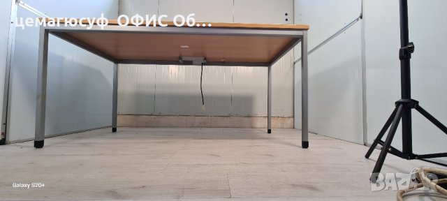 K,N  офис бюро с алуминиум захранване на Интернет кабел внос от германия , снимка 4 - Бюра - 42713541