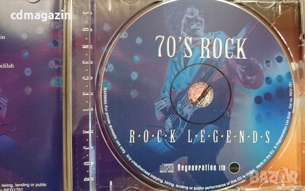 Компакт дискове CD 70'S Rock Legends, снимка 3 - CD дискове - 35179954