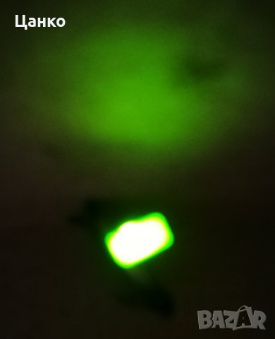 Продавам зелен правоъгълен светодиод, снимка 4 - Друга електроника - 30600855