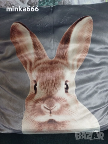 Декоративна прюшена възглавничка, снимка 4 - Декорация за дома - 53094943