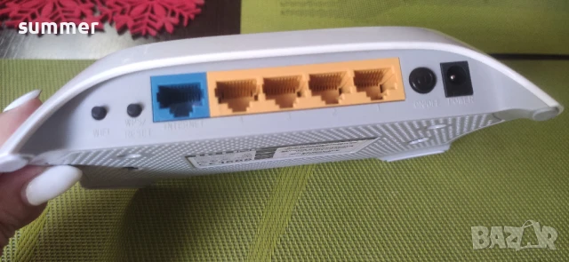 Роутер TL-WR840N, скорост 300 Mbps, снимка 3 - Мрежови адаптери - 50953126