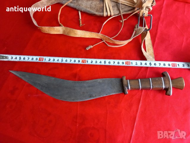 Стар Етиопски Кинджал Афар , ДЖИЛЕ , Кама, снимка 7 - Антикварни и старинни предмети - 44414781