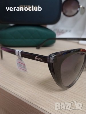 Дамски слънчеви очила Guess Котешко око, снимка 3 - Слънчеви и диоптрични очила - 44201697