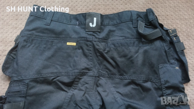 JOBMAN 2168 Craftsman Shorts Stretch размер 52 / L работни къси панталони W4-333, снимка 4 - Панталони - 51993814