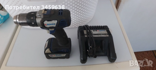 Винтоверт BERNER 18V, снимка 2 - Винтоверти - 52811849