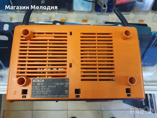 Автомобилно зарядно BOSH KL 126 M 12V 6 AMP В отлично техническо и визуално състояние., снимка 7 - Аксесоари и консумативи - 49218146