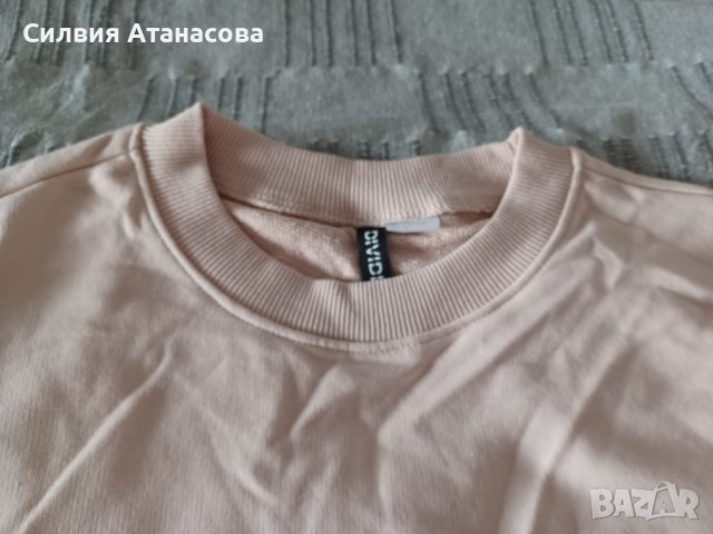 Блуза къса H&M нова, снимка 2 - Блузи с дълъг ръкав и пуловери - 42903464
