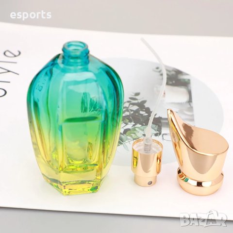 Празни стилни бутилки за отливане на парфюм 30мл/50мл разноцветни готин дизайн, снимка 6 - Унисекс парфюми - 44184748
