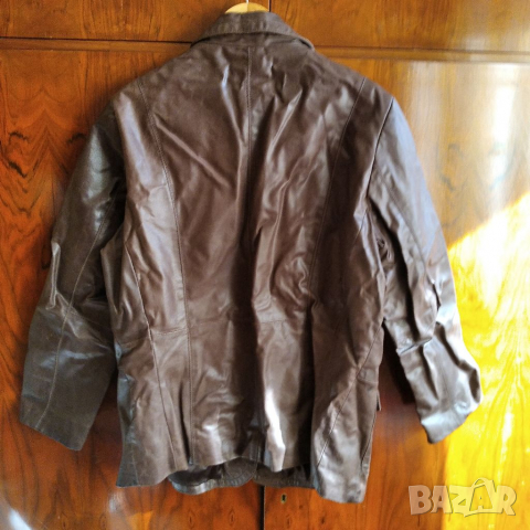 Кожени сако, XL, снимка 5 - Сака - 36543699