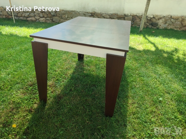 Разтегателна трапезна маса, снимка 2 - Маси - 53889142