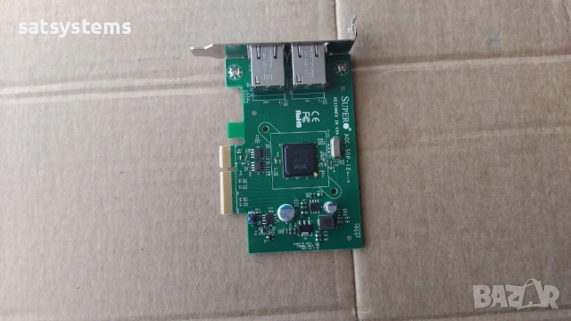 SuperMicro AOC-SGP-I2 PCI Express Dual Port Gigabit Network Adapter Card, снимка 6 - Други - 54237617
