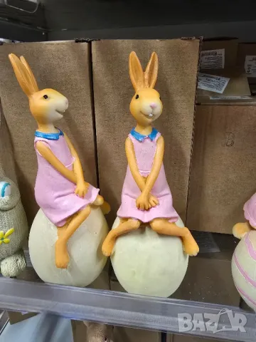 великденски фигурки зайчета , снимка 3 - Декорация за дома - 49636479