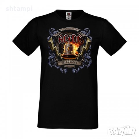 Мъжка тениска Hells Bells 3, снимка 2 - Тениски - 35001697