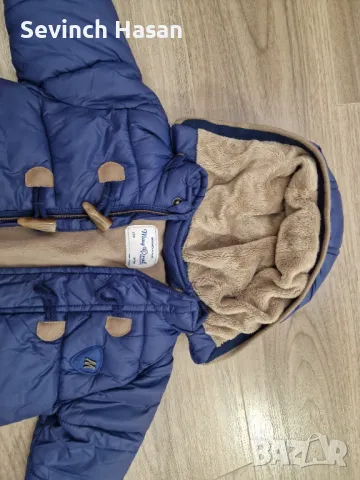 Бебешко зимно яке Mayoral -1-2 месеца, снимка 2 - Бебешки якета и елеци - 48017597