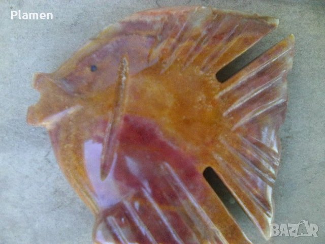 Риба сувенир от оникс