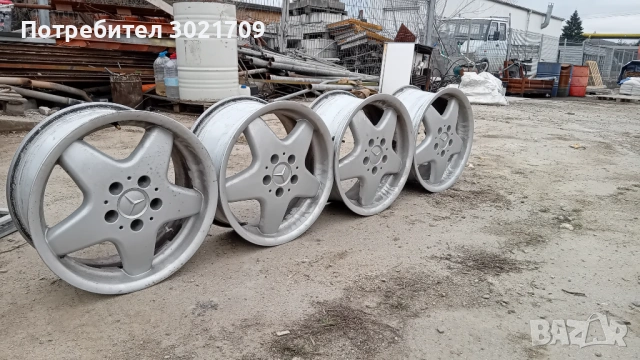 Джанти за мерцедес 5х112 16ки, 7,5J, ет38, снимка 2 - Гуми и джанти - 53909088