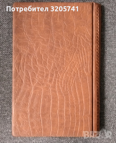 Стилен визитник от тъмнокафяв корк с 30 отделения за визитки и карти, снимка 5 - Други - 44740255