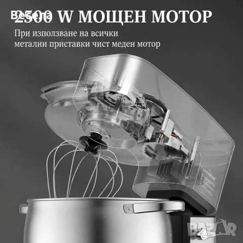Име
Планетарен миксер 12L 2500W, снимка 2 - Съдове за готвене - 55968093