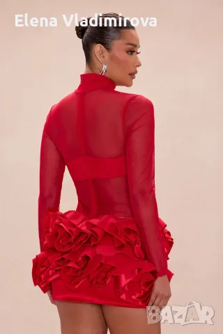 Мини рокля 3D  - Бранд Fashion Nova, снимка 4 - Рокли - 56058723