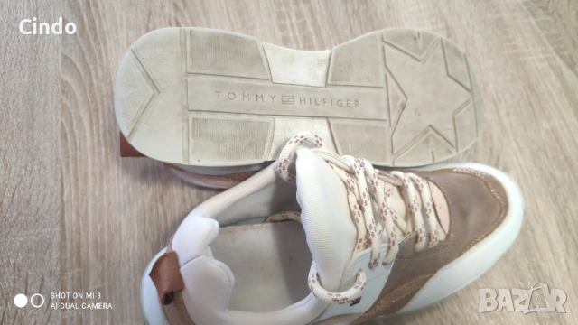 TOMMY HILFIGER Дамски Маратонки, Сникърси, Спортни обувки TOMMY HILFIGER, снимка 4 - Маратонки - 53970637