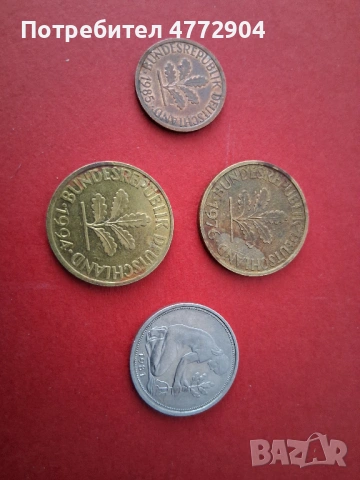 лот монети Германия, снимка 2 - Нумизматика и бонистика - 54316365